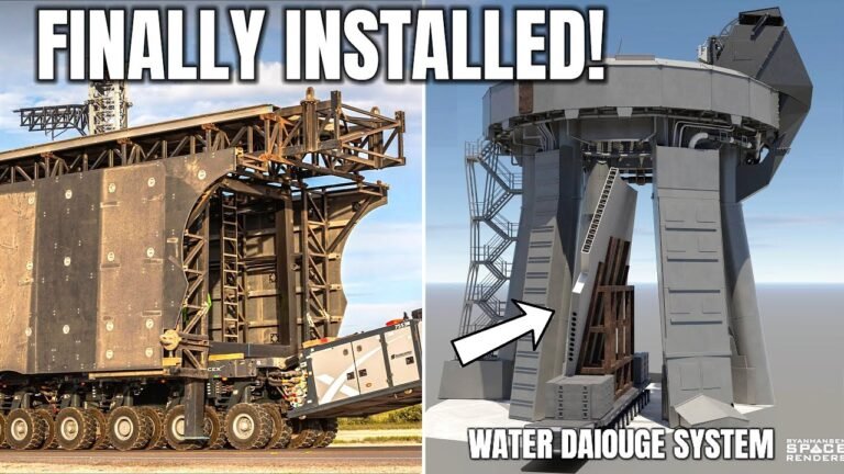 SpaceX FINALLY INSTALLED The Water Dialuge System In OLM!