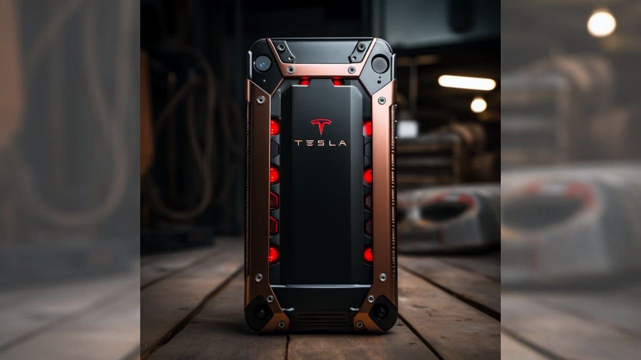 Elon Musk shares a photo of Testa Phone, boasts, 'can be used from Mars'